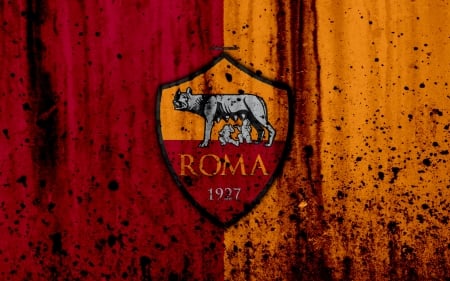 A.S. Roma - sport, as roma, soccer, logo, emblem, roma