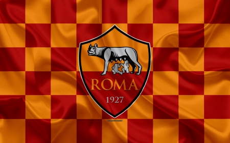 A.S. Roma - roma, Soccer, Sport, as roma, Emblem, AS Roma, flag, Logo