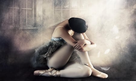 Soft Beauty of a Ballerina - beauty, softness, feminine, ethereal, ballerina