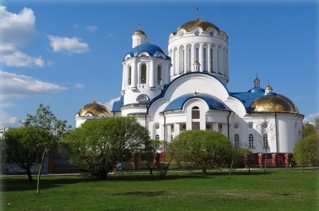 orthodox church - nature, orthodox, church, photo