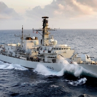 WORLD OF WARSHIPS HMS NORTHUMBERLAND FFG 238 TYPE 23 ROYAL NAVY FRIGATE