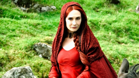 Game of Thrones ( 2011- ) - game of thrones, red woman, carice van houten, green, tv series, actress, melissandre