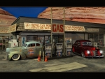Desert Gas Station