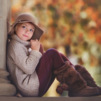 Little Girl with Hat