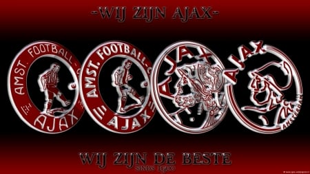 AFC Ajax - afc ajax, football, soccer, emblem, logo