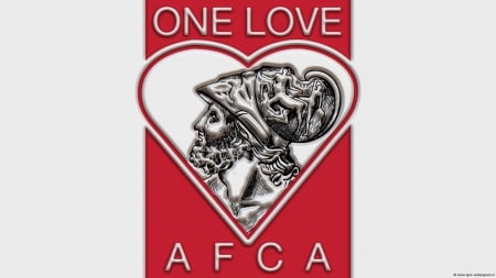 AFC Ajax - love, afc ajax, ajax amsterdam, soccer, emblem