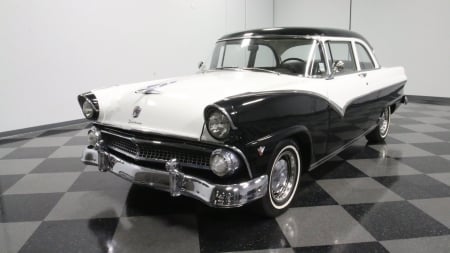 1955 ford customline - ford, sedan, car, customline