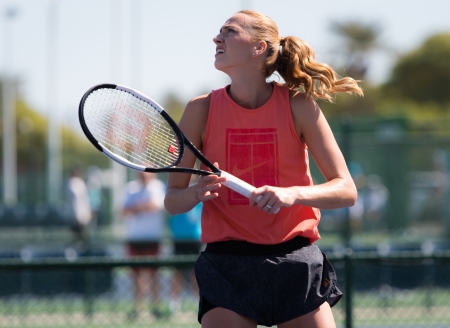 Petra KvitovÃ¡ - woman, nike, czech, petra, indian wells 2019, kvitova, player, sport, wta, petra kvitova, tennis