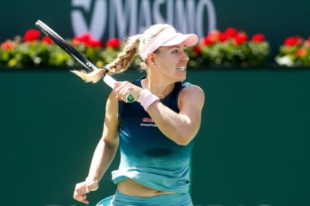 Angelique Kerber - woman, kerber, german, indian wells 2019, sport, angelique, wta, tennis, angelique kerber