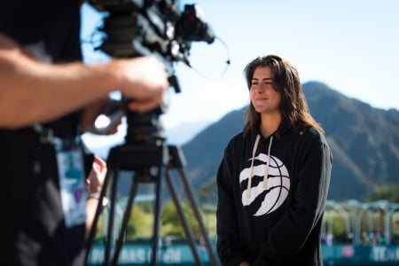 Bianca Andreescu - canadian, toronto raptors, girl, andreescu, indian wells 2019, vanessa, bianca, sport, bianca andreescu, wta, canada, tennis