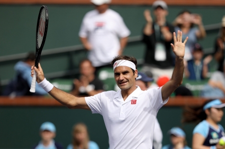 Roger Federer - Swiss, ATP, Racket, Tennis, roger federer, Indian Wells 2019, Legend, Roger, Sport, Roger Federer, Federer