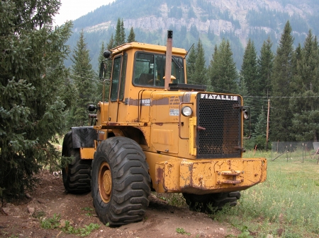 fiatallis fr15b wheel loader - fiatallis, loader, forest, wheel