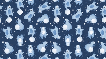 Texture - white, paper, pattern, iarna, ewa brzozowska, texture, polar bear, blue