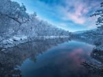 Winter river