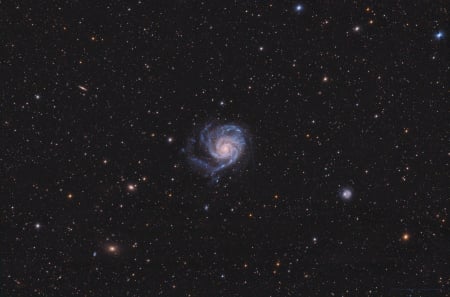 A View Toward M101 - space, fun, planets, galaxies, stars, cool