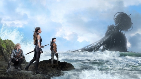 The Shannara Chronicles - actor, water, the shannara chronicles, poster, tv series, girl, sea, actress, elf, fantasy