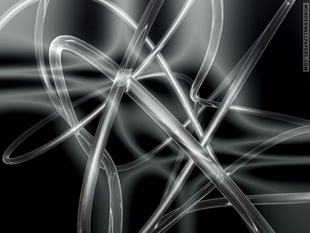 3d wallpaper 03 800 600.jpg - white, swirls, 3d, black