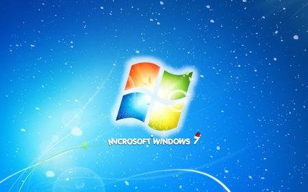 Windows 7 christmas - good, abstract, windows