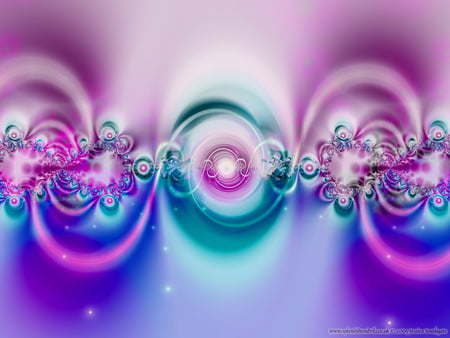 pharohsbauble.jpg - teal, abstract, purple, blue