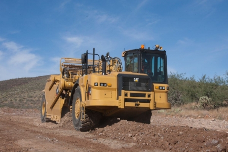 caterpillar 623h wheel tractor scrapper - scrapper, caterpillar, wheel, tractor