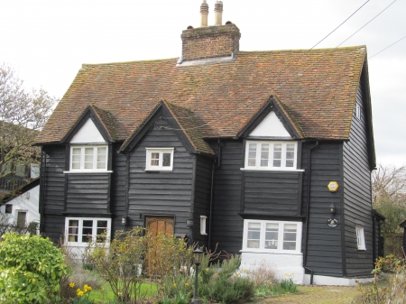 Old Ship Cottage - uk, houses, kent, southfleet, cottages, dwellings