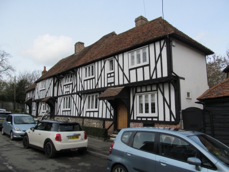 Old Church Cottages - dwellings, houses, uk, southfleet, kent, cottages