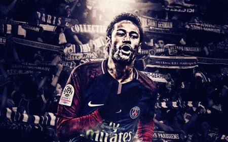 Neymar Jr - brazilian, neymar, footballer, soccer, psg