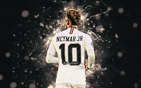 Neymar Jr - brazilian, neymar, footballer, soccer, psg