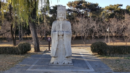 Makam Ming (The Ming Tombs) - Stone, Ming, Trees, China, Figures, Tomb, Makam, Beijing, Shadow