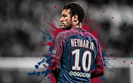 Neymar Jr - psg, brazilian, footballer, soccer, neymar