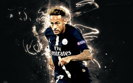 Neymar Jr - psg, brazilian, footballer, soccer, neymar