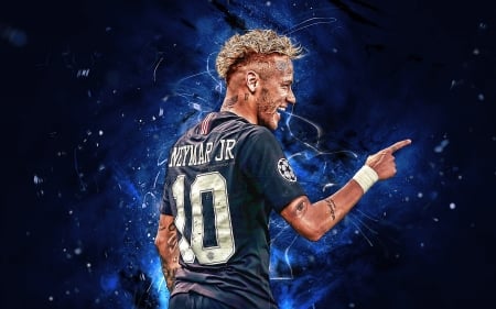 Neymar Jr - psg, brazilian, footballer, soccer, neymar