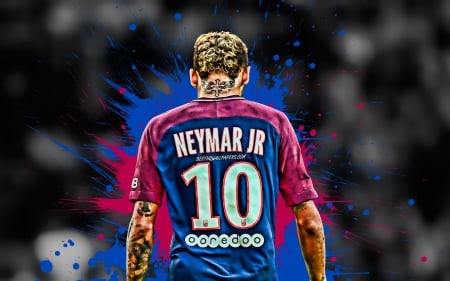 Neymar Jr - Soccer, Brazilian, neymar, PSG, Neymar, Footballer