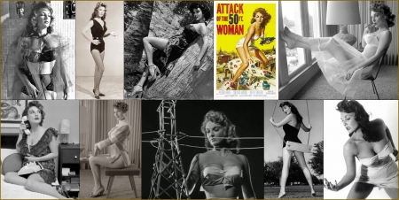 Attack of The 50FT Allison Hayes - giantess, attack of the 50ft woman, b movies, 50ft woman, 1958 claasic b movie, legs, allison hayes