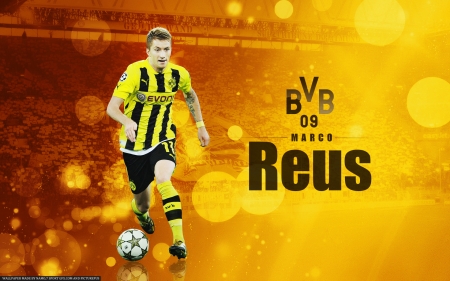 Marco Reus - german, borussia dortmund, footballer, soccer, marco reus