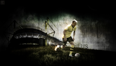 Marco Reus - Soccer, marco reus, borussia dortmund, Borussia Dortmund, Marco Reus, German, Footballer