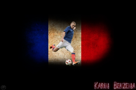 Karim Benzema - french, france, karim benzema, footballer, football, soccer