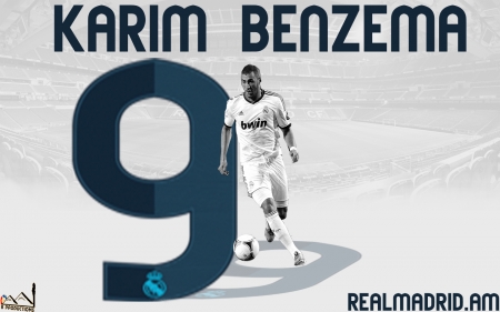 Karim Benzema - french, real madrid cf, real madrid, karim benzema, footballer, football, soccer