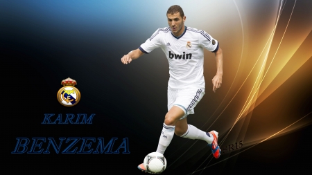 Karim Benzema - french, real madrid cf, real madrid, karim benzema, footballer, football, soccer