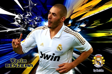 Karim Benzema - Soccer, football, French, Real Madrid CF, karim benzema, Karim Benzema, Footballer, real madrid