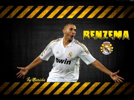 Karim Benzema - Soccer, football, French, Real Madrid CF, karim benzema, Karim Benzema, Footballer, real madrid