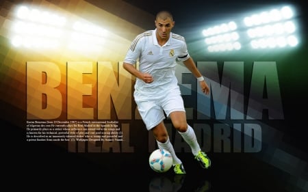 Karim Benzema - Soccer, football, French, Real Madrid CF, karim benzema, Karim Benzema, Footballer, real madrid