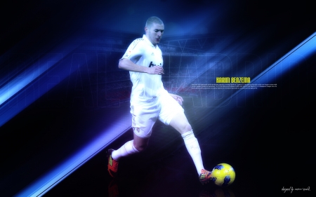 Karim Benzema - Soccer, football, French, Real Madrid CF, karim benzema, Karim Benzema, Footballer, real madrid