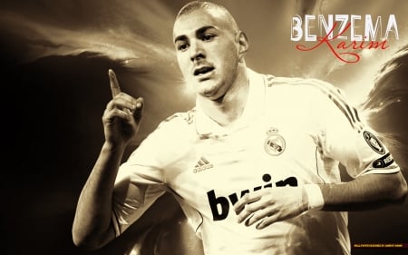 Karim Benzema - french, real madrid cf, real madrid, karim benzema, footballer, football, soccer