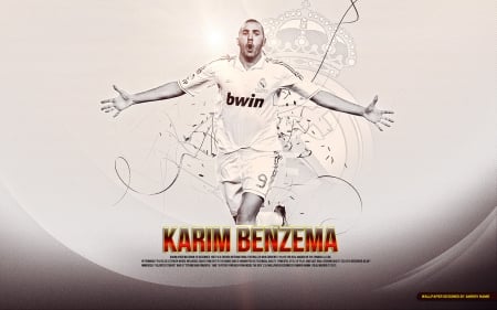 Karim Benzema - Soccer, football, French, Real Madrid CF, karim benzema, Karim Benzema, Footballer, real madrid