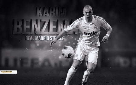 Karim Benzema - Soccer, football, French, Real Madrid CF, karim benzema, Karim Benzema, Footballer, real madrid