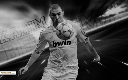 Karim Benzema - Soccer, football, French, Real Madrid CF, karim benzema, Karim Benzema, Footballer, real madrid