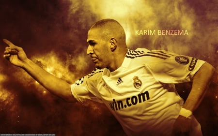 Karim Benzema - french, real madrid cf, real madrid, karim benzema, footballer, football, soccer