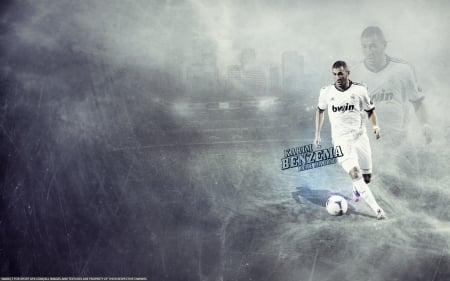 Karim Benzema - french, real madrid cf, real madrid, karim benzema, footballer, football, soccer