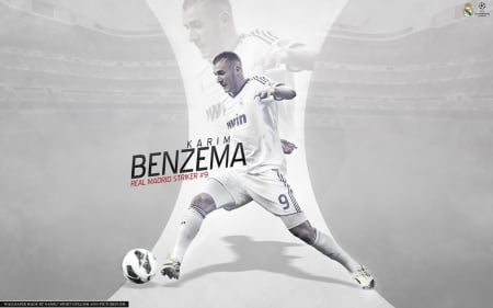 Karim Benzema - Soccer, football, French, Real Madrid CF, karim benzema, Karim Benzema, Footballer, real madrid